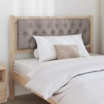 vidaXL Zadné čelo Iný Hnedá a taupe 100 cm Borovicový masív – Obrázok 3
