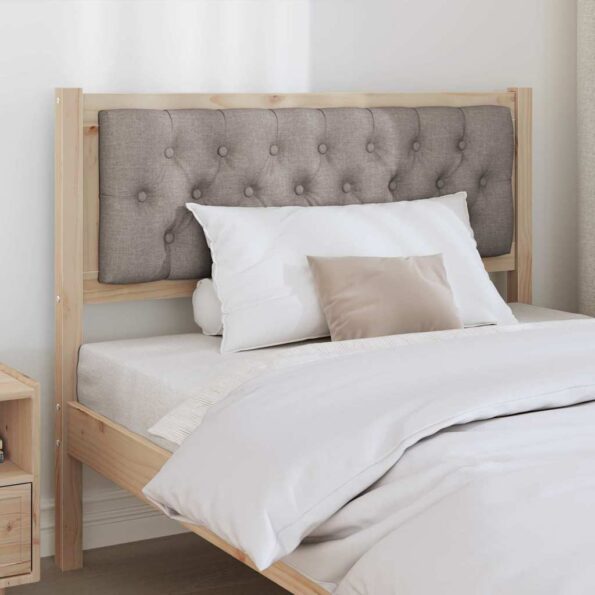 vidaXL Zadné čelo Iný Hnedá a taupe 100 cm Borovicový masív – Obrázok 3