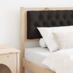 vidaXL Zadné čelo Iný Hnedá a čierna 80 cm Borovicový masív
