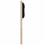 vidaXL Zadné čelo Iný Hnedá a čierna 80 cm Borovicový masív – Obrázok 5