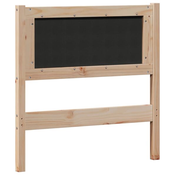 vidaXL Zadné čelo Iný Hnedá a taupe 80 cm Borovicový masív – Obrázok 6