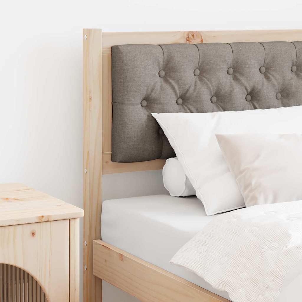 879042_1.jpg vidaXL Zadné čelo Iný Hnedá a taupe 75 cm Borovicový masív – Obrázok 1