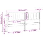 vidaXL Čalúnené čelo postele s čelnou doskou Hnedá 180 cm – Obrázok 11