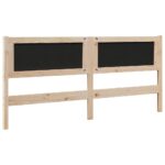 vidaXL Čalúnené čelo postele s čelnou doskou Hnedá 180 cm – Obrázok 6