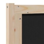 vidaXL Čalúnené čelo postele s čelnou doskou Hnedá 120 cm – Obrázok 8