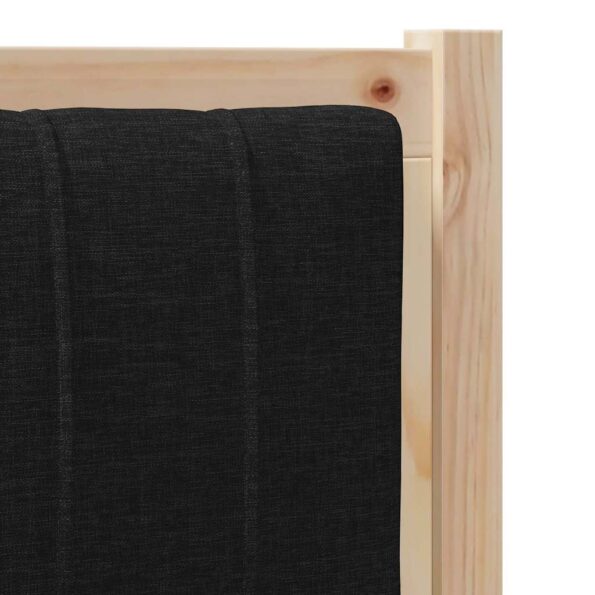 vidaXL Čalúnené čelo postele s čelnou doskou Hnedá 100 cm – Obrázok 7