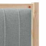 vidaXL Čalúnené čelo postele s čelnou doskou Hnedá 90 cm – Obrázok 7