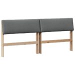 vidaXL Čalúnené čelo postele Tmavo šedá 200 cm – Obrázok 2