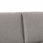 vidaXL Čalúnené čelo postele Sivohnedá 160 cm Masívne borovicové drevo – Obrázok 7