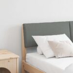 vidaXL Čalúnené čelo postele Tmavo šedá 140 cm