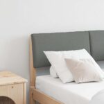 vidaXL Čalúnené čelo postele Tmavo šedá 120 cm