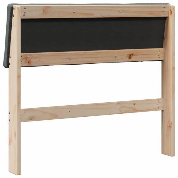 vidaXL Čalúnené čelo postele Tmavo šedá 100 cm – Obrázok 6