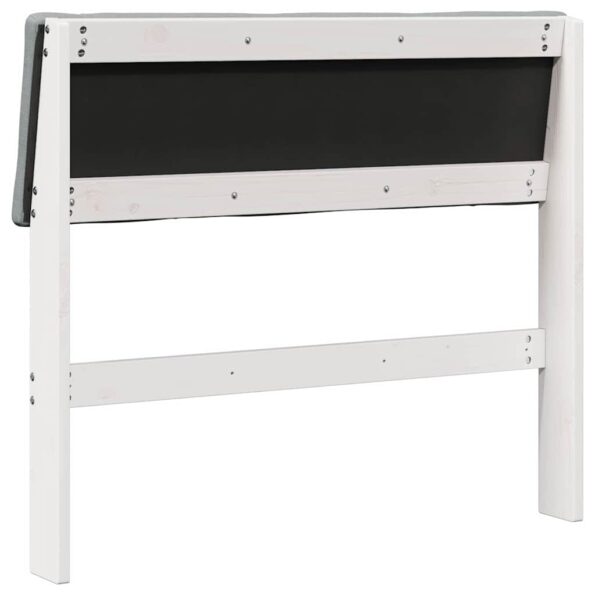 vidaXL Čalúnené čelo postele Svetlosivá 100 cm – Obrázok 6