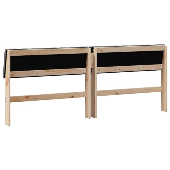 vidaXL Čalúnené čelo postele Tmavo šedá 200 cm – Obrázok 6