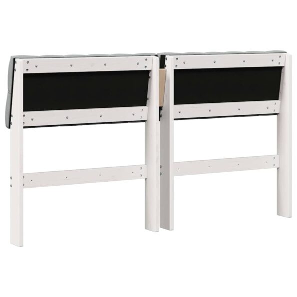 vidaXL Čalúnené čelo postele Svetlosivá 140 cm – Obrázok 6