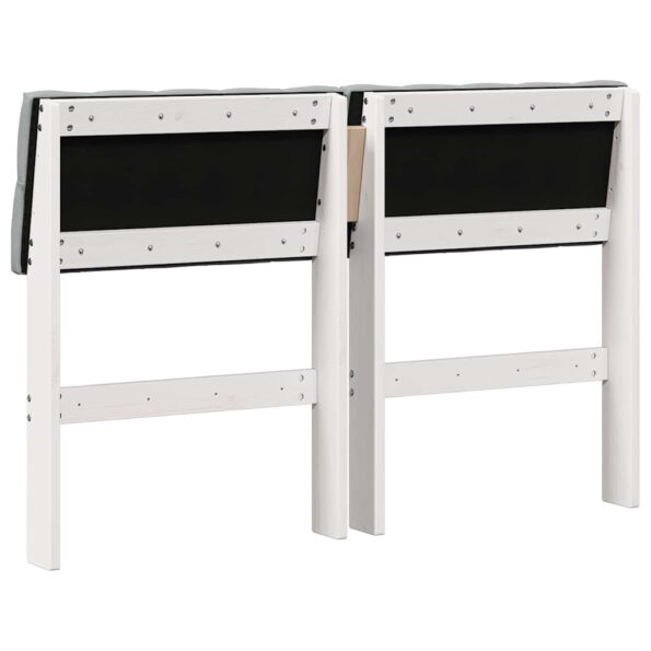 vidaXL Čalúnené čelo postele Svetlosivá 120 cm – Obrázok 6