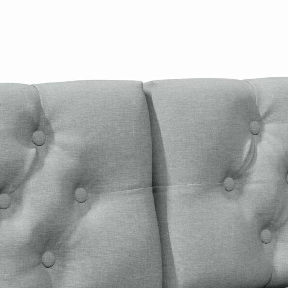 vidaXL Čalúnené čelo postele Svetlosivá 120 cm – Obrázok 7