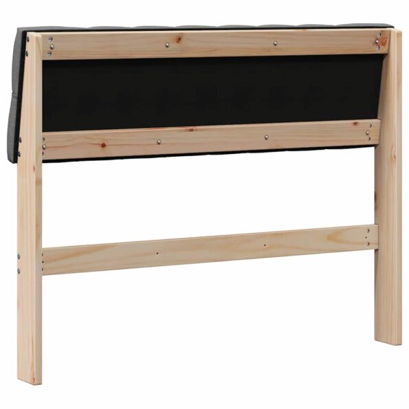 vidaXL Čalúnené čelo postele Tmavo šedá 100 cm – Obrázok 6