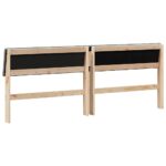 vidaXL Čalúnené čelo postele Tmavo šedá 200 cm – Obrázok 6