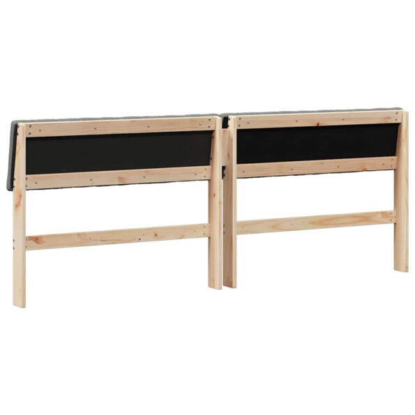 vidaXL Čalúnené čelo postele Tmavo šedá 200 cm – Obrázok 6