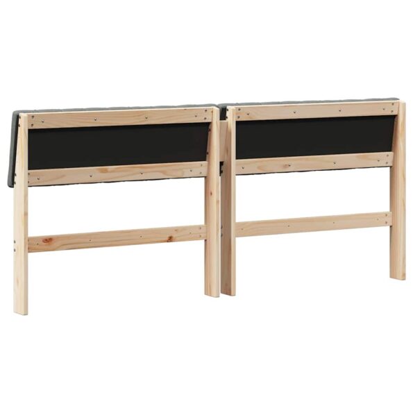 vidaXL Čalúnené čelo postele Tmavo šedá 180 cm – Obrázok 6