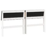 vidaXL Čalúnené čelo postele Svetlosivá 150 cm – Obrázok 6