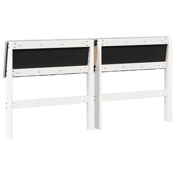 vidaXL Čalúnené čelo postele Svetlosivá 150 cm – Obrázok 6