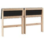 vidaXL Čalúnené čelo postele Tmavo šedá 140 cm – Obrázok 6