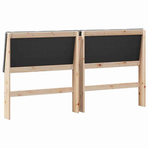 vidaXL Čalúnené čelo postele Tmavo šedá 180 cm – Obrázok 6