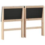 vidaXL Čalúnené čelo postele Svetlosivá 140 cm – Obrázok 6