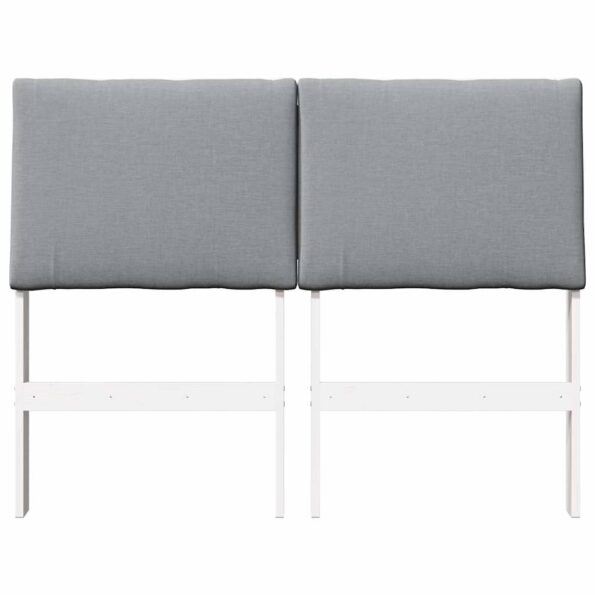 vidaXL Čalúnené čelo postele Svetlosivá 135 cm – Obrázok 4