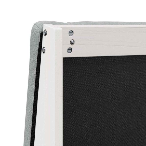 vidaXL Čalúnené čelo postele Svetlosivá 135 cm – Obrázok 8