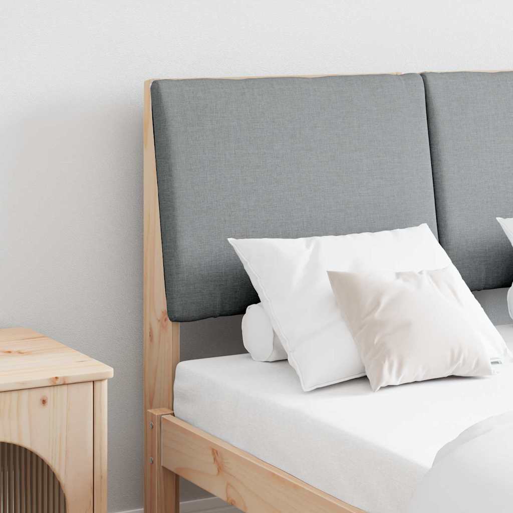 879294_1.jpg vidaXL Čalúnené čelo postele Svetlosivá 120 cm – Obrázok 1