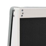 vidaXL Čalúnené čelo postele Svetlosivá 120 cm – Obrázok 8