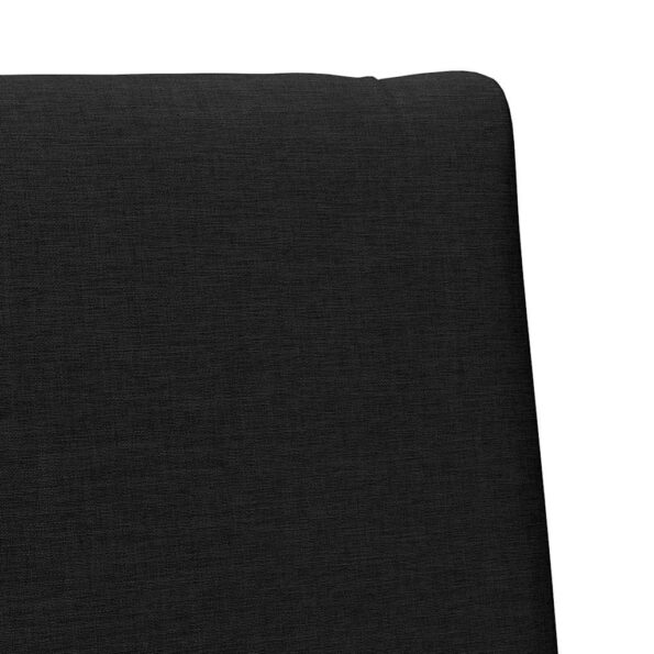 vidaXL Čalúnené čelo postele Čierna 80 cm Masívne borovicové drevo – Obrázok 7