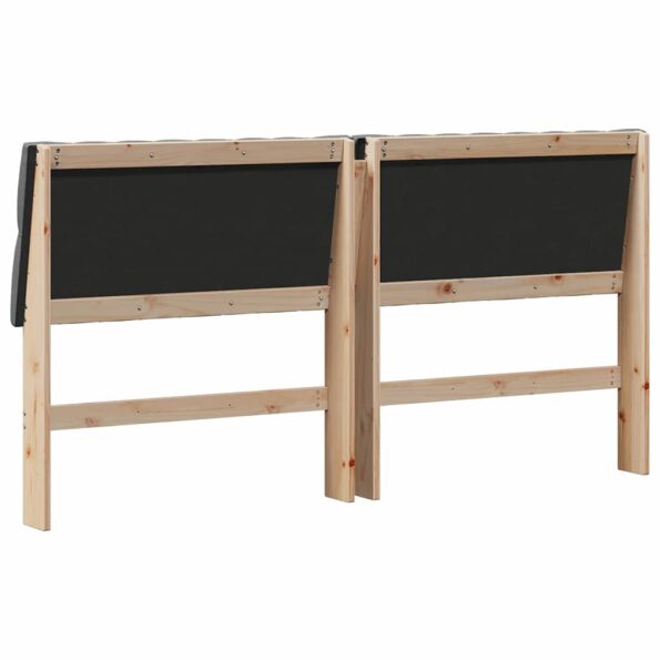 vidaXL Čalúnené čelo postele Tmavo šedá 180 cm – Obrázok 6