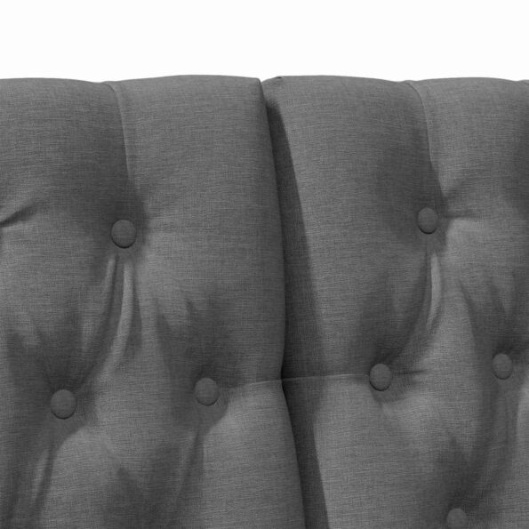 vidaXL Čalúnené čelo postele Tmavo šedá 180 cm – Obrázok 7