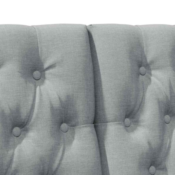 vidaXL Čalúnené čelo postele Svetlosivá 160 cm – Obrázok 7