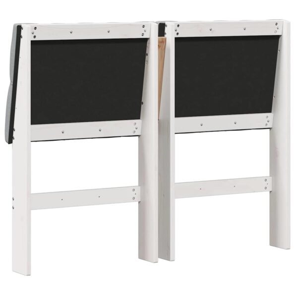 vidaXL Čalúnené čelo postele Svetlosivá 120 cm – Obrázok 6