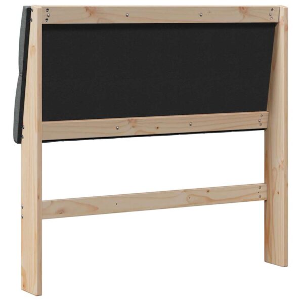 vidaXL Čalúnené čelo postele Tmavo šedá 100 cm – Obrázok 6