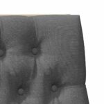 vidaXL Čalúnené čelo postele Tmavo šedá 100 cm – Obrázok 7