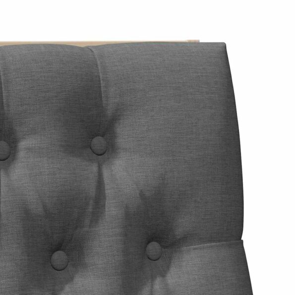 vidaXL Čalúnené čelo postele Tmavo šedá 100 cm – Obrázok 7