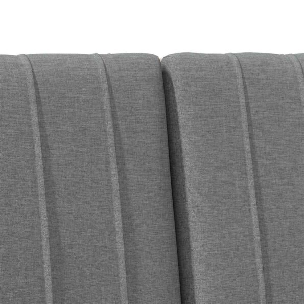 vidaXL Čalúnené čelo postele Tmavo šedá 160 cm – Obrázok 7