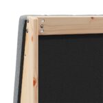 vidaXL Čalúnené čelo postele Svetlosivá 120 cm – Obrázok 8