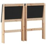 vidaXL Čalúnené čelo postele Tmavo šedá 120 cm – Obrázok 6