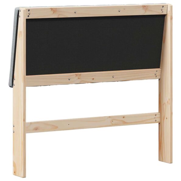 vidaXL Čalúnené čelo postele Svetlosivá 100 cm – Obrázok 6