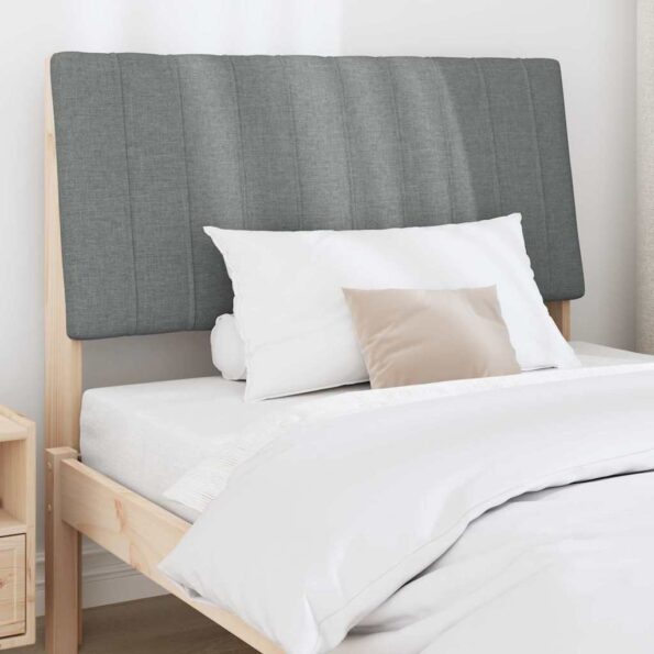 vidaXL Čalúnené čelo postele Tmavo šedá 100 cm – Obrázok 3