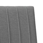 vidaXL Čalúnené čelo postele Tmavo šedá 100 cm – Obrázok 7