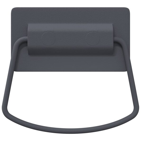vidaXL Rukoväte na kuchyňu 12 pcs Antracit 85 x 45 mm Kov – Obrázok 5
