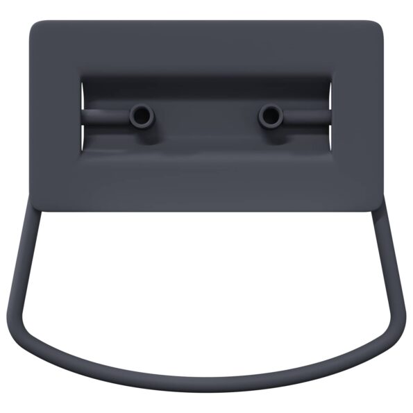 vidaXL Rukoväte na kuchyňu 12 pcs Antracit 85 x 45 mm Kov – Obrázok 6